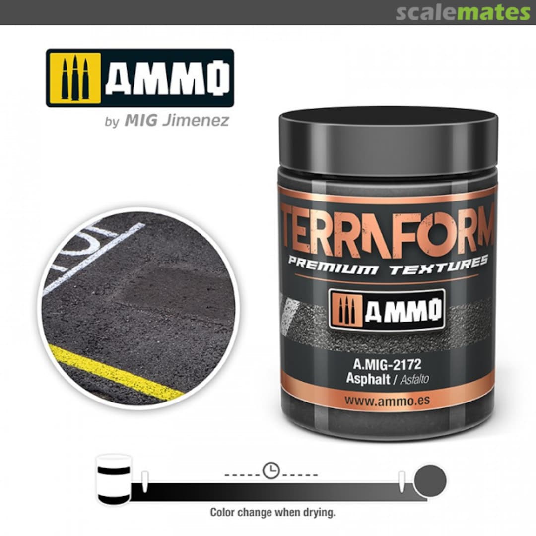 Boxart TERRAFORM Asphalt A,MIG-2172 Ammo by Mig Jimenez