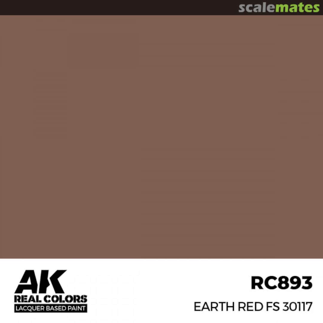 Boxart Earth Red FS 30117 AK Real Colors Boxart Earth Red FS 30117 AK Real Colors