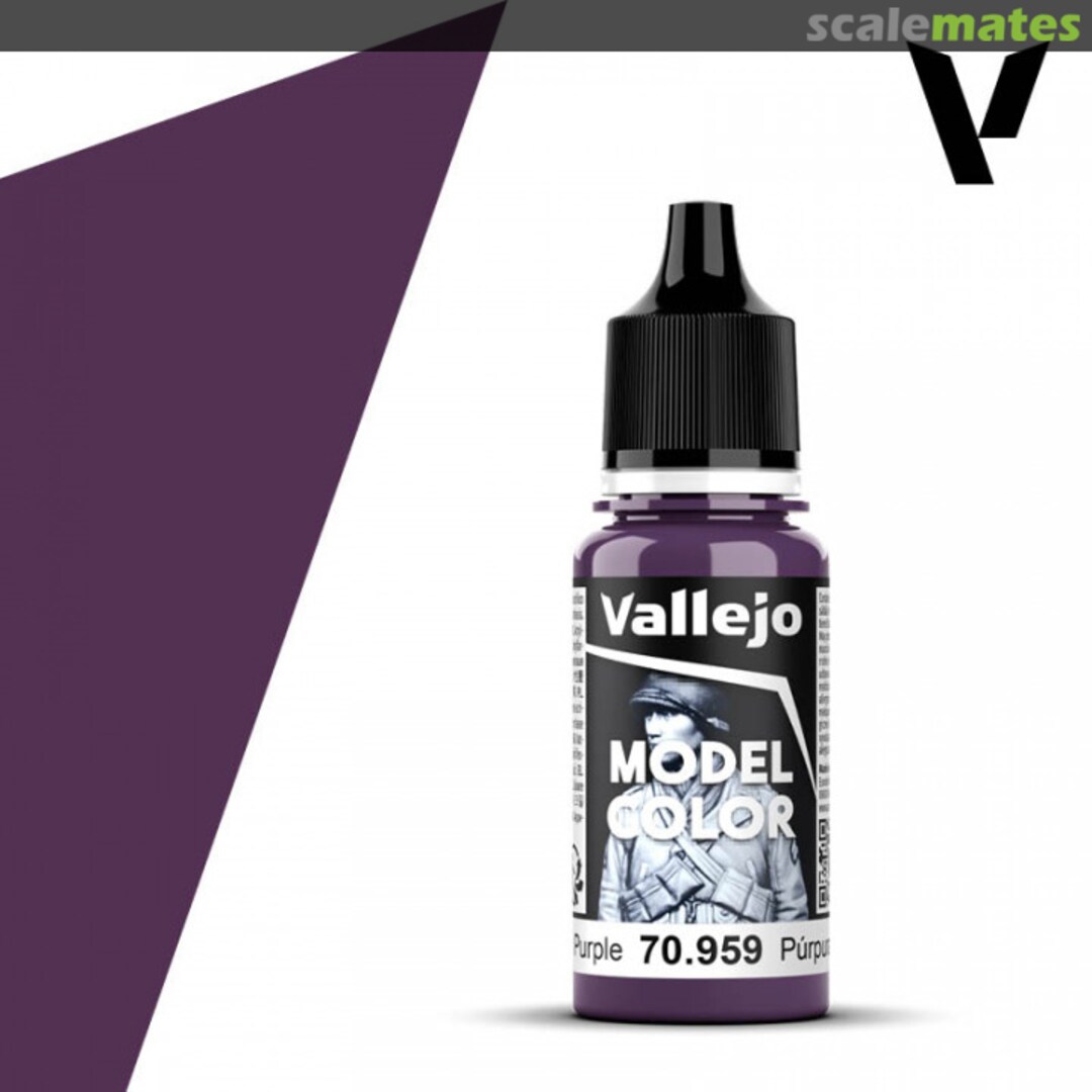 Boxart Purple 70.959, 959, Pos. 47* Vallejo Model Color Boxart Purple 70.959, 959, Pos. 47* Vallejo Model Color