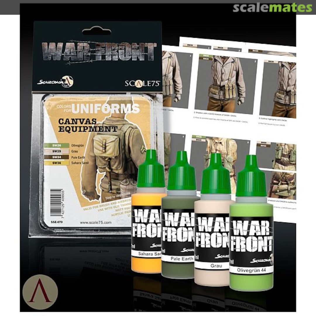 Boxart Canvas Equipment (Uniforms)  Scale75