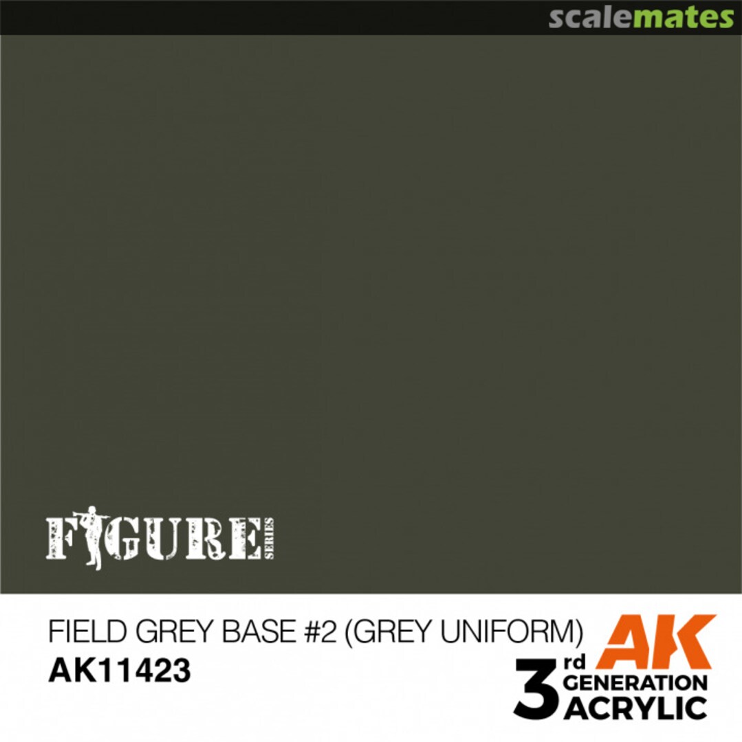 Boxart Field Grey Base #2 (Grey Uniform) AK 3rd Generation - Figure Boxart Field Grey Base #2 (Grey Uniform) AK 3rd Generation - Figure