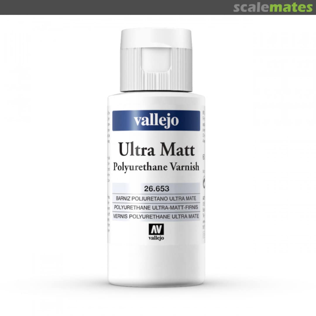 Boxart Ultra Matt Polyurethane Varnish 26.653 Vallejo 