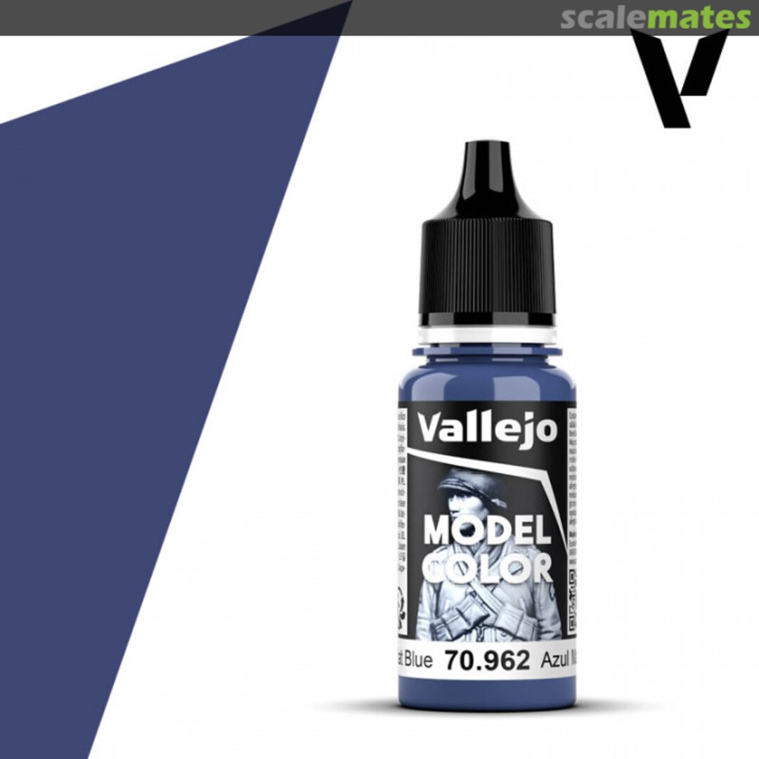 Boxart Flat Blue 70.962, 962, Pos. 59* Vallejo Model Color Boxart Flat Blue 70.962, 962, Pos. 59* Vallejo Model Color