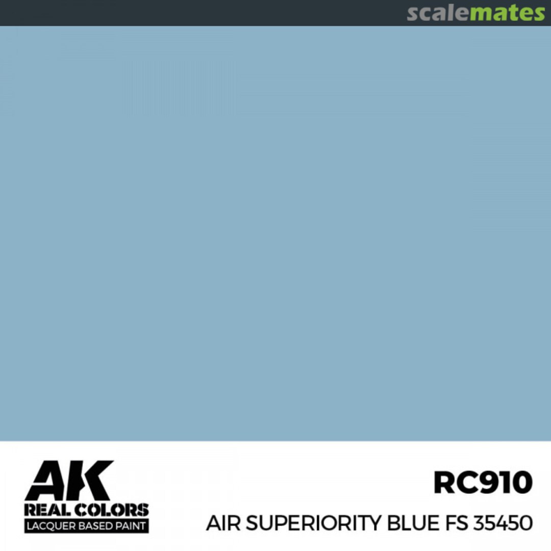 Boxart Air Superiority Blue FS 35450 AK Real Colors Boxart Air Superiority Blue FS 35450 AK Real Colors