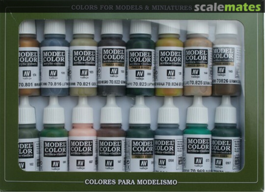 Boxart German Cam. WWII 70.114 Vallejo Model Color Boxart German Cam. WWII 70.114 Vallejo Model Color