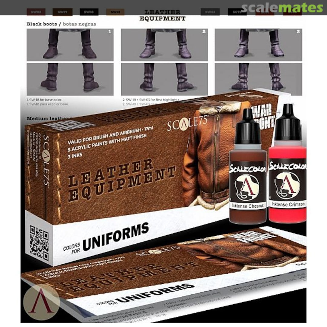 Boxart Leather Equipment (Uniforms)  Scale75