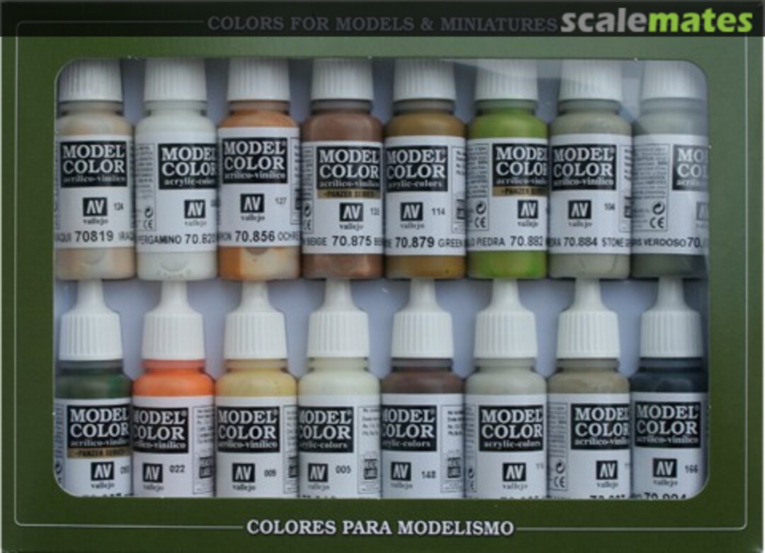 Boxart Earth Tones 70.141 Vallejo Model Color Boxart Earth Tones 70.141 Vallejo Model Color