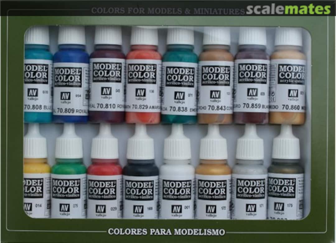 Boxart Medieval Colors 70.142 Vallejo Model Color Boxart Medieval Colors 70.142 Vallejo Model Color