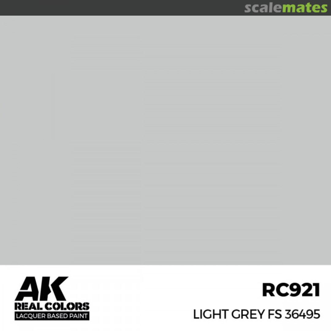 Boxart Light Grey FS 36495 AK Real Colors Boxart Light Grey FS 36495 AK Real Colors