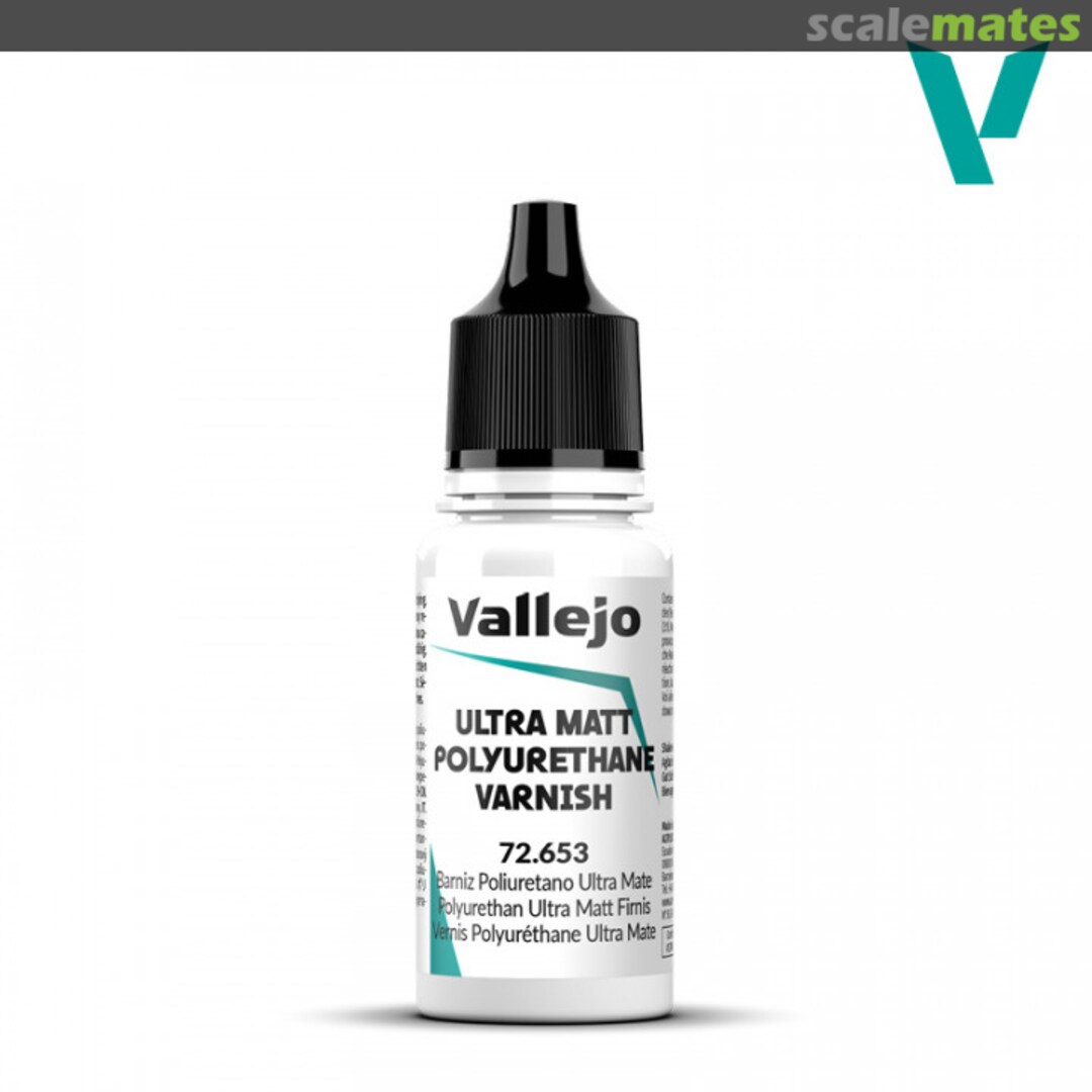 Boxart Polyurethane Ultra Matt Varnish 72653 Vallejo 