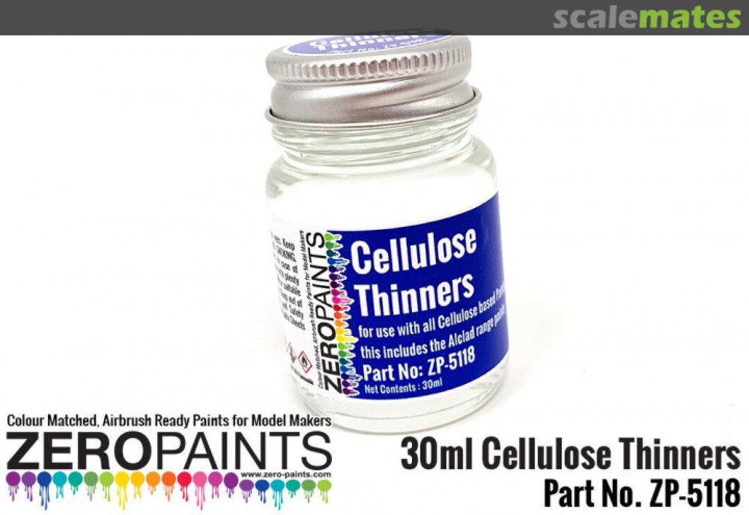 Boxart Cellulose Thinners  Zero Paints