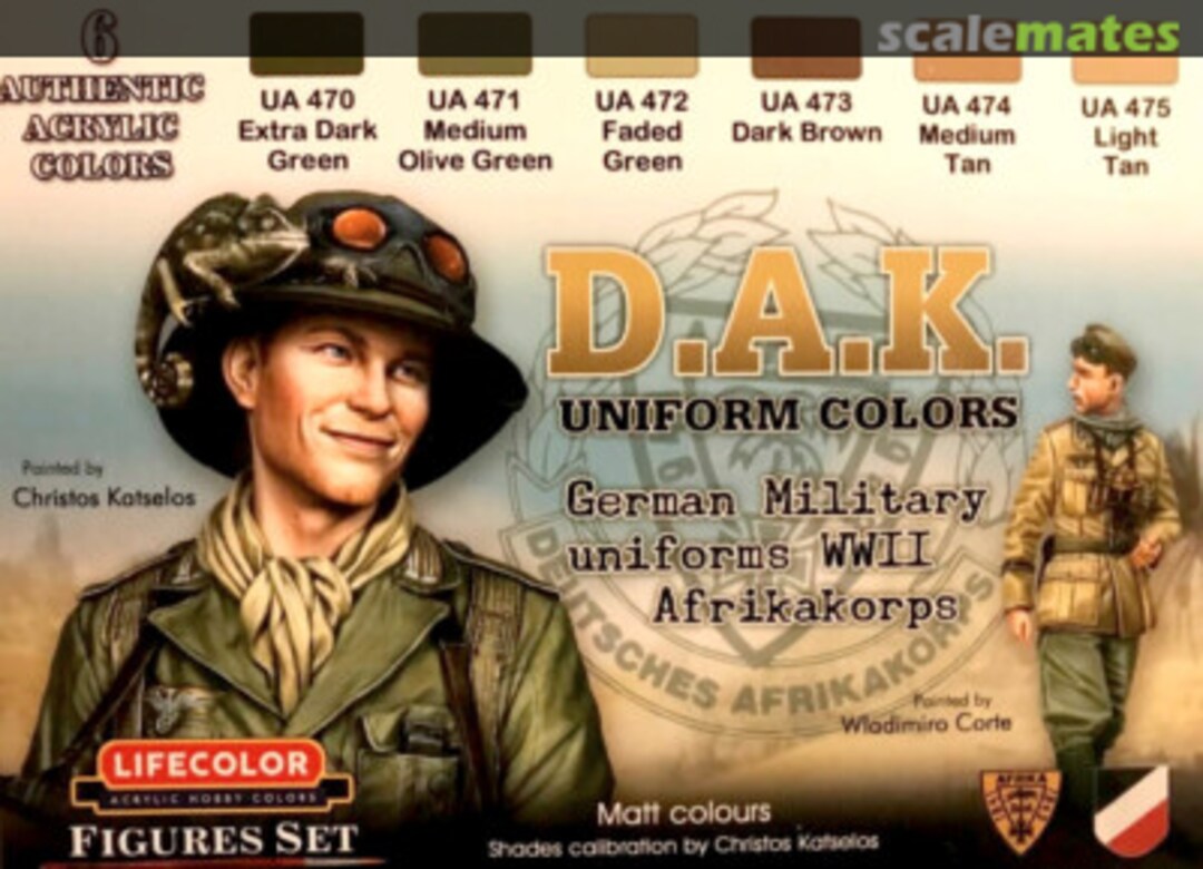 Boxart D.A.K. Uniform Colors  Lifecolor