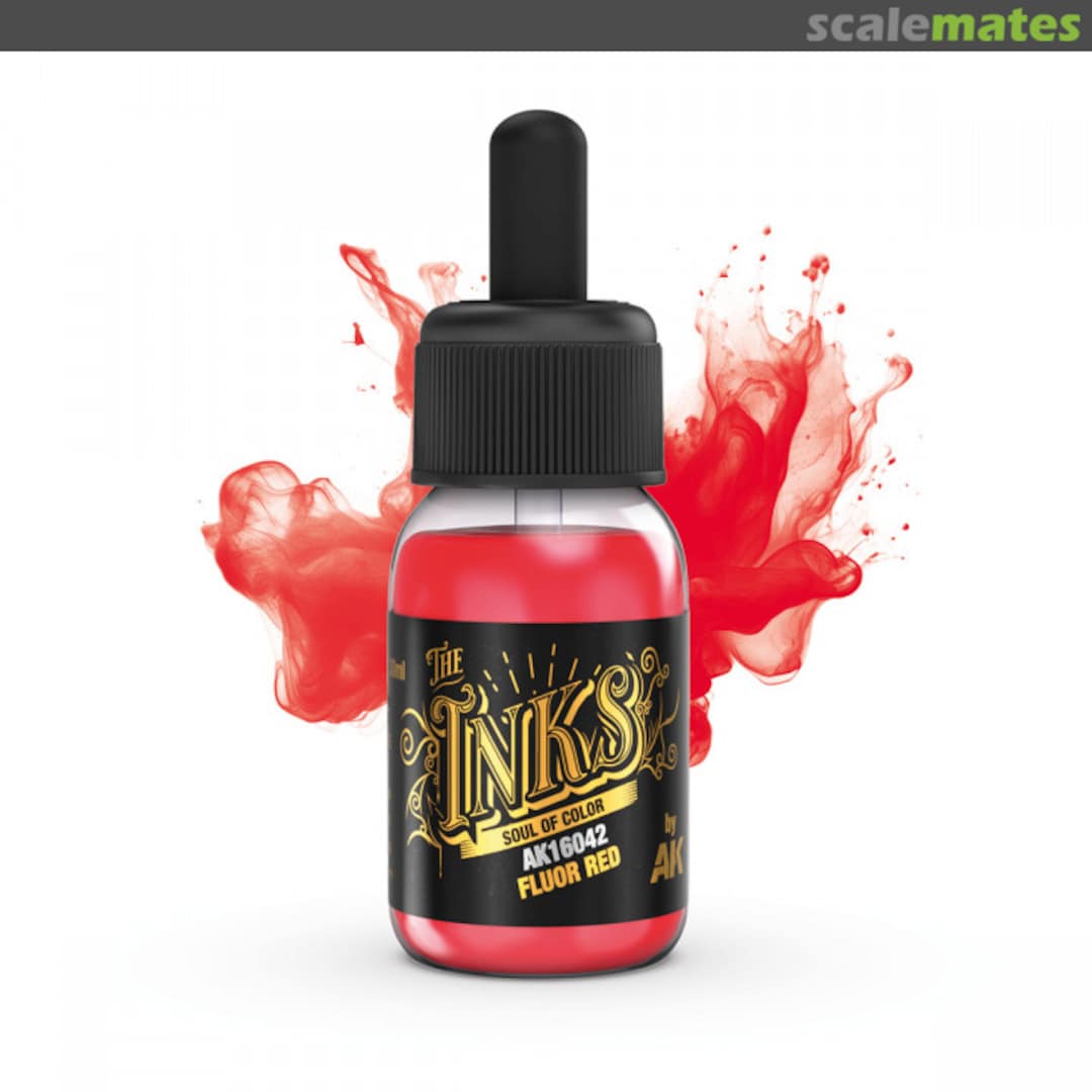 Boxart Fluor Red  The Inks