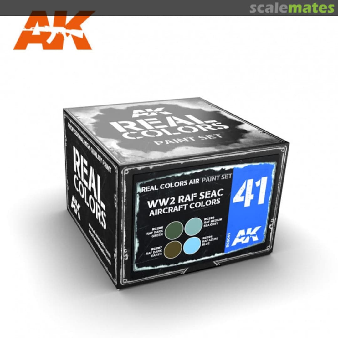 Boxart WW2 RAF SEAC AIRCRAFT COLORS RCS041 AK Real Colors