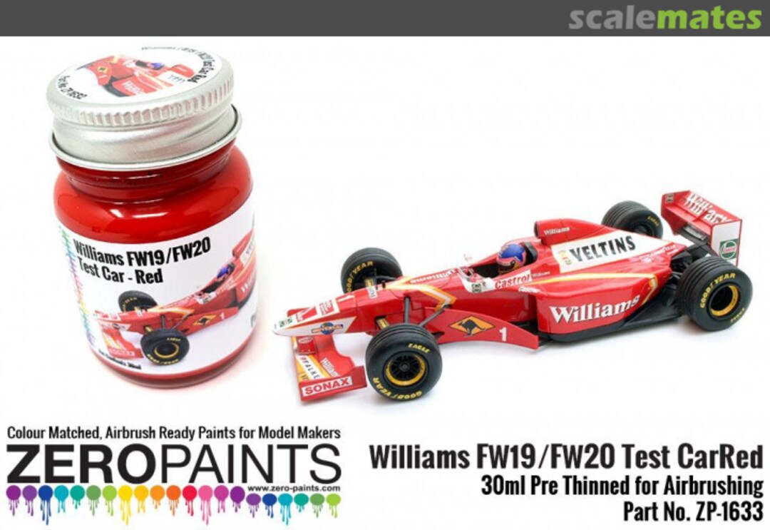 Boxart Williams FW19/FW20 Test Car  Zero Paints