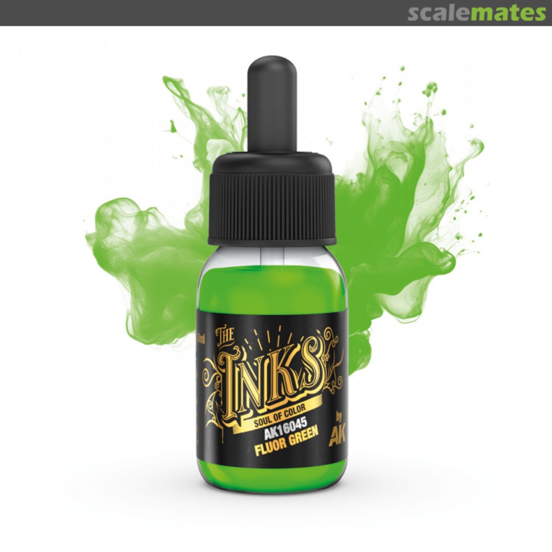 Boxart Fluor Green The Inks Boxart Fluor Green The Inks