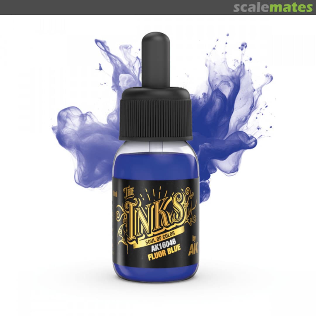 Boxart Fluor Blue The Inks Boxart Fluor Blue The Inks