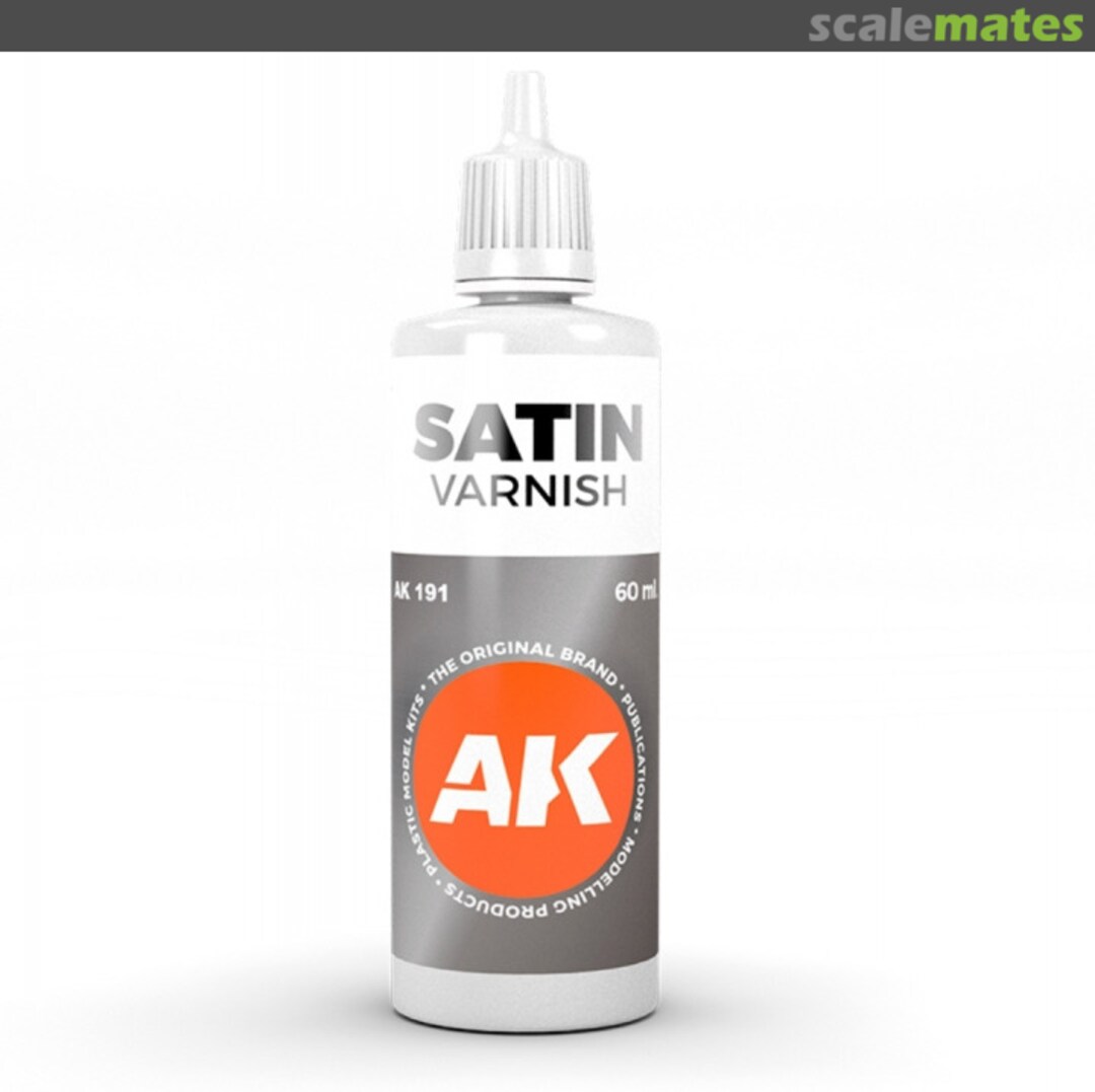 Boxart Satin Varnish AK 191 AK Interactive Boxart Satin Varnish AK 191 AK Interactive