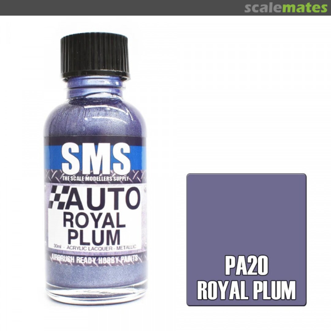 Boxart Auto Colour ROYAL PLUM PA20 SMS