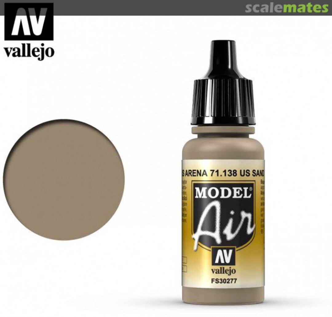 Boxart US Sand - FS30277 71.138 Vallejo Model Air Boxart US Sand - FS30277 71.138 Vallejo Model Air