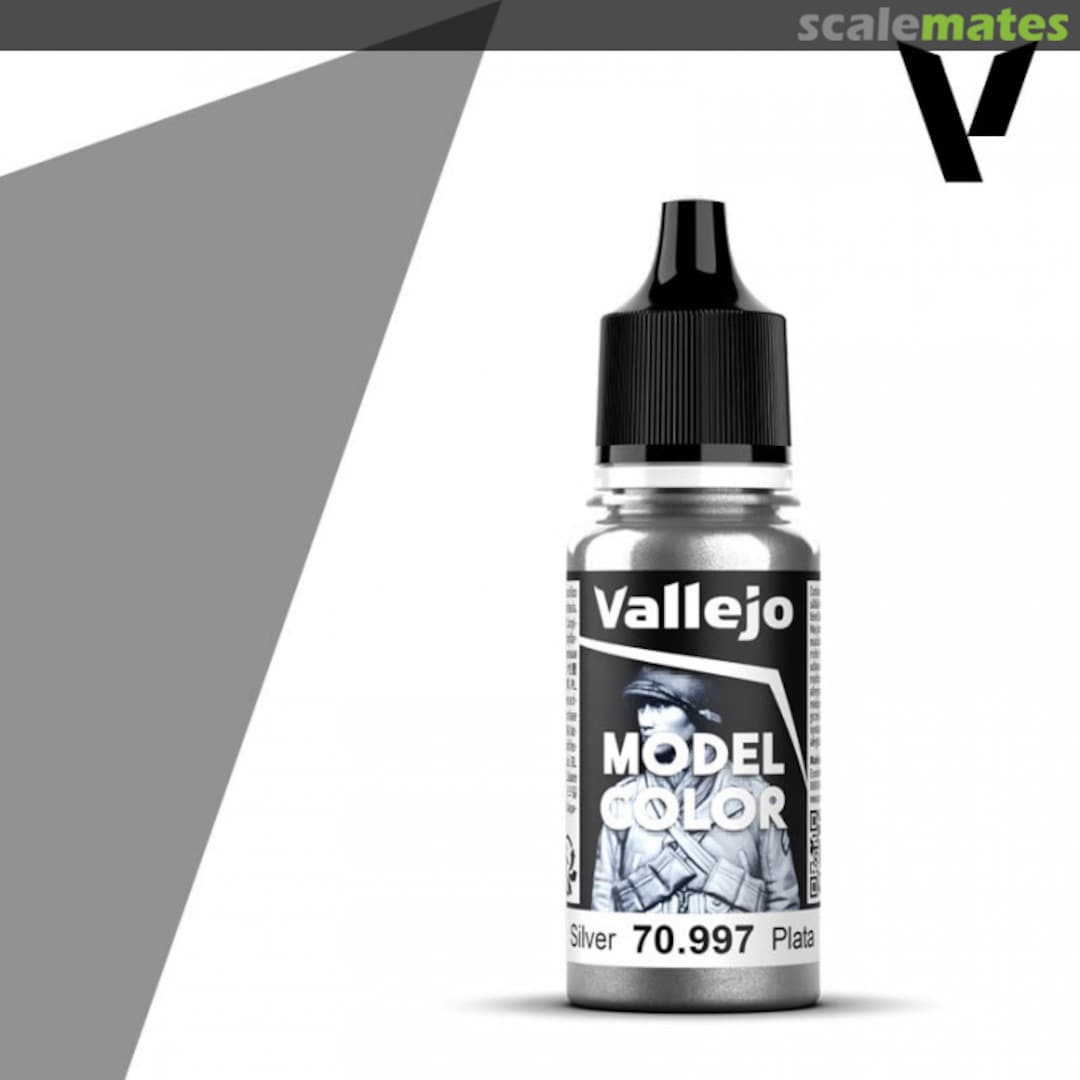 Boxart Silver 70.997, 997, Pos. 195* Vallejo Model Color Boxart Silver 70.997, 997, Pos. 195* Vallejo Model Color