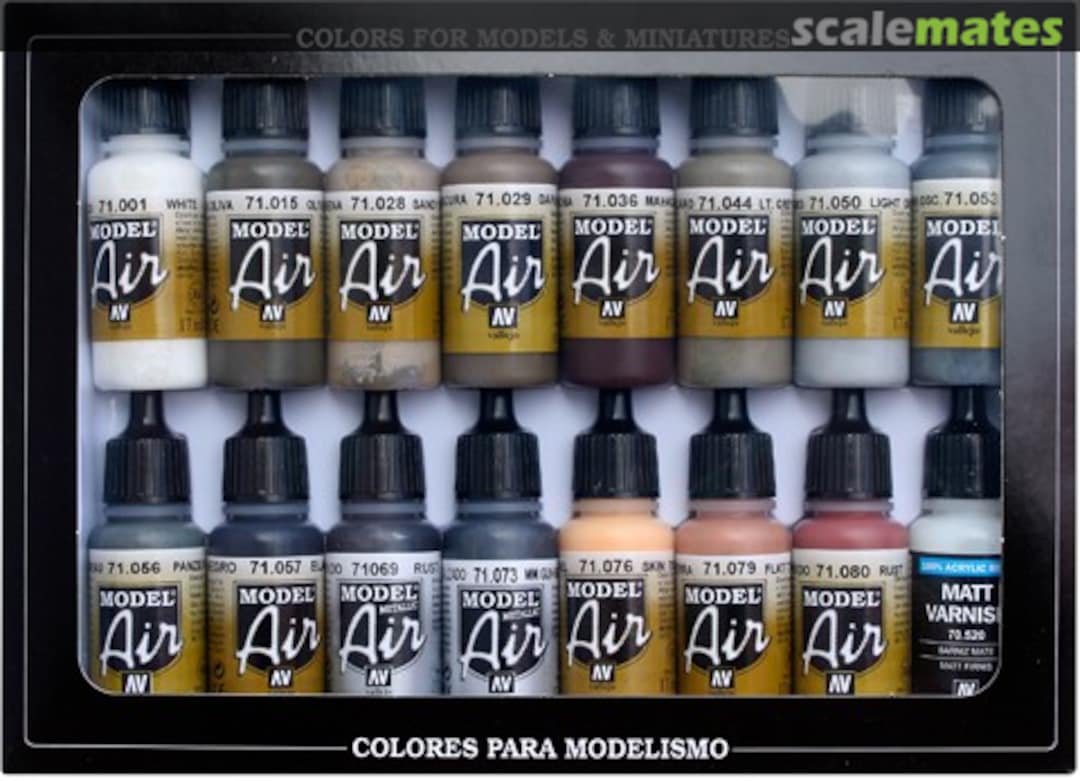 Boxart Weathering Colors 71.194 Vallejo Model Air Boxart Weathering Colors 71.194 Vallejo Model Air