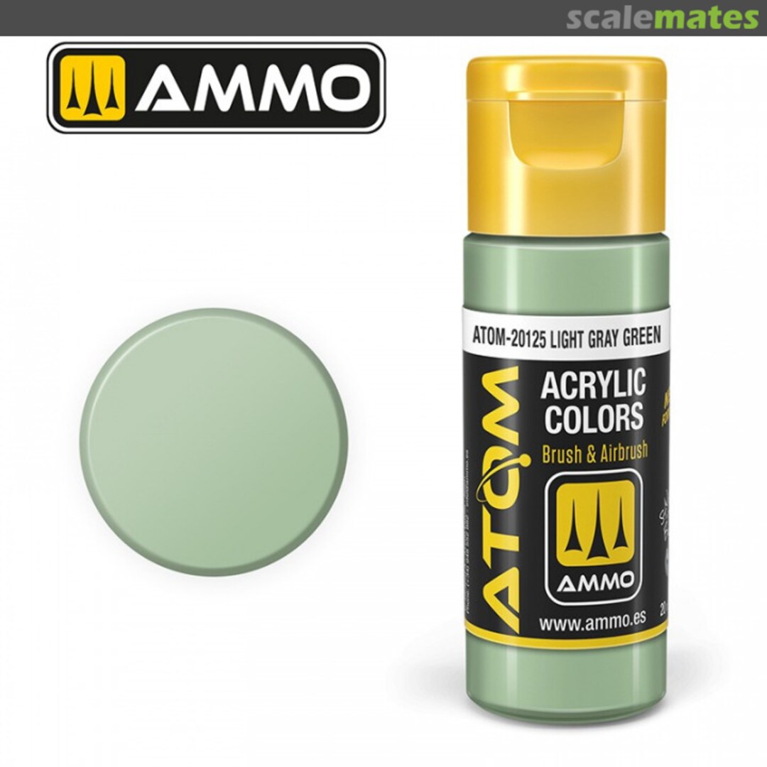 Boxart Light Gray Green (FS34424) Ammo by Mig Jimenez Boxart Light Gray Green (FS34424) Ammo by Mig Jimenez
