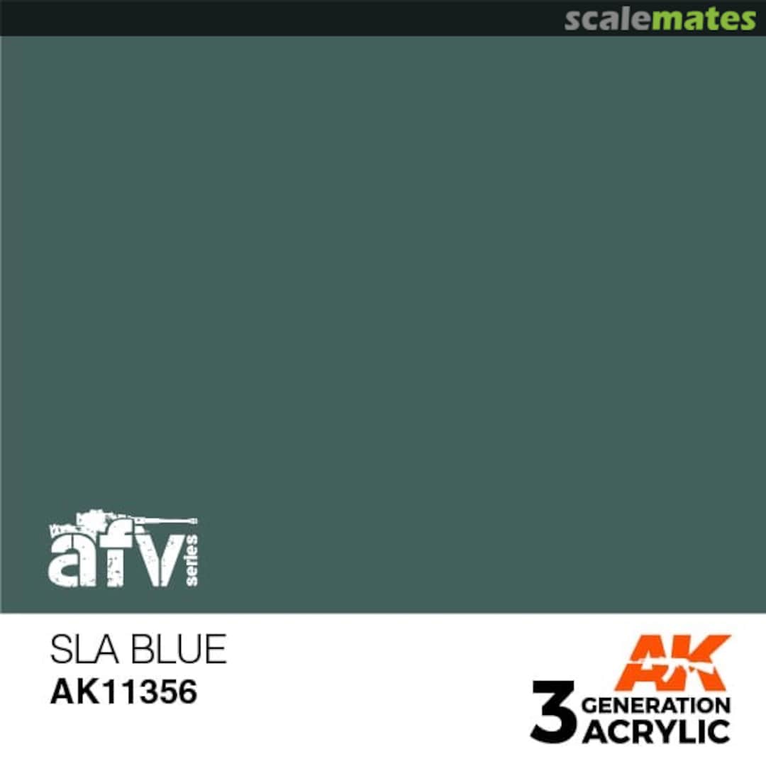 Boxart SLA Blue FS34158 AK 3rd Generation - AFV Boxart SLA Blue FS34158 AK 3rd Generation - AFV