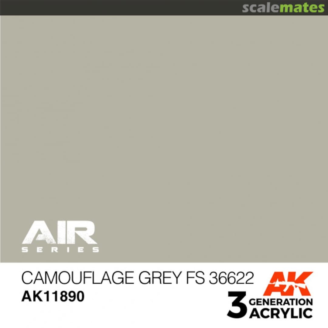 Boxart Camouflage Grey FS36622 AK 3rd Generation - Air Boxart Camouflage Grey FS36622 AK 3rd Generation - Air