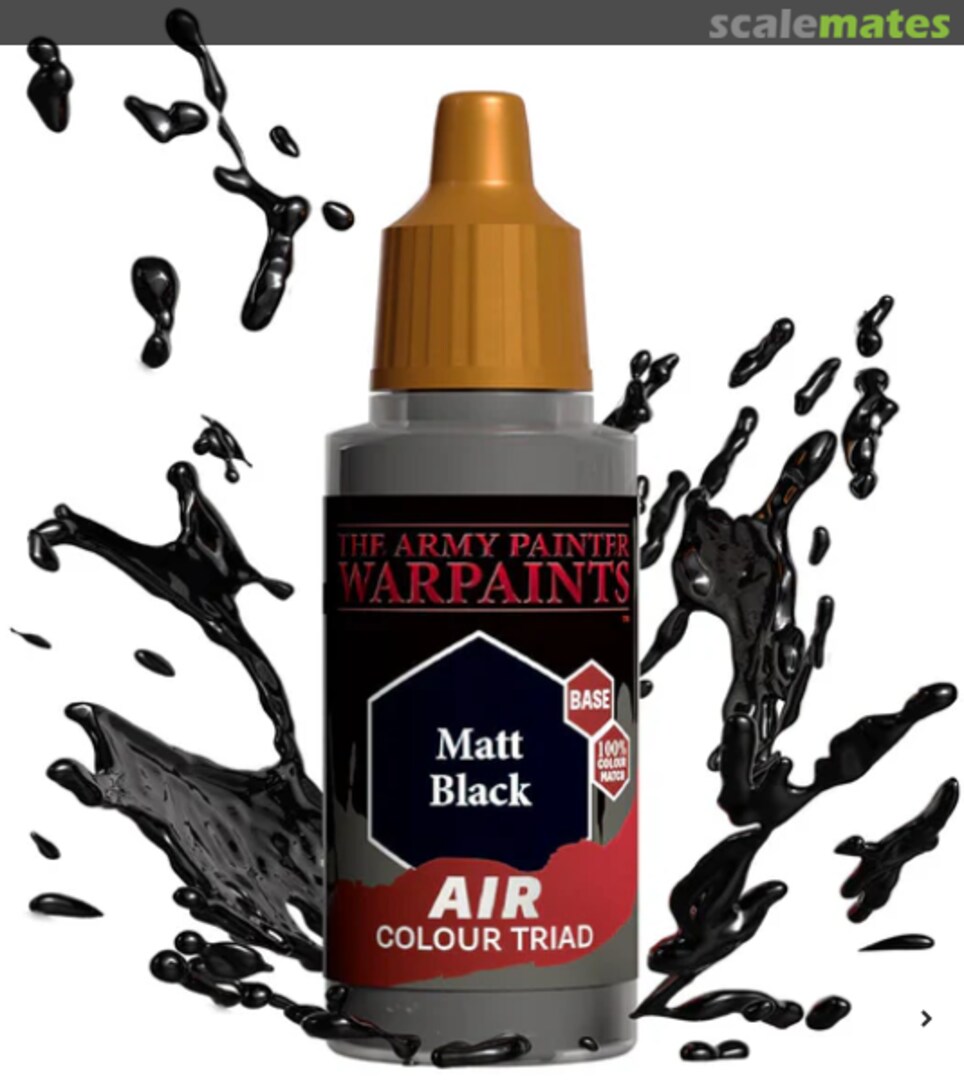 Boxart Warpaints Air Matt Black Warpaints Boxart Warpaints Air Matt Black Warpaints
