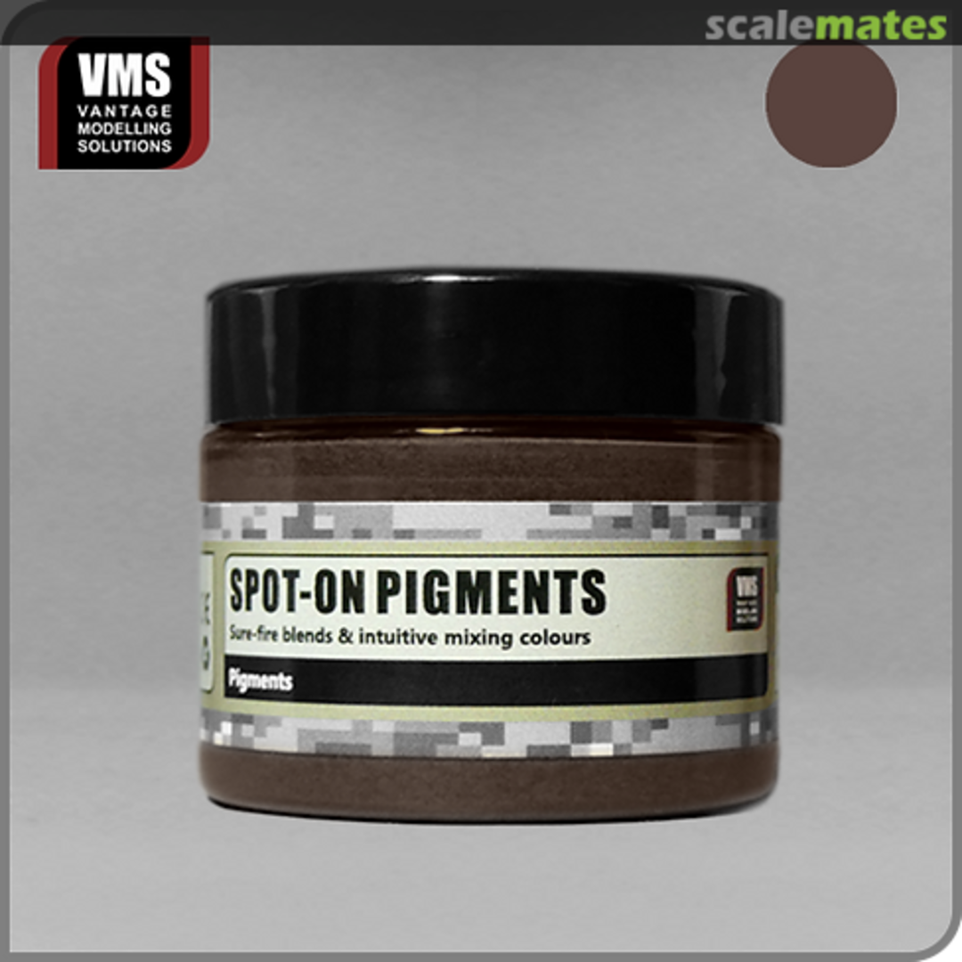 Boxart Dark Brown Earth 09 VMS Spot-on Pigments