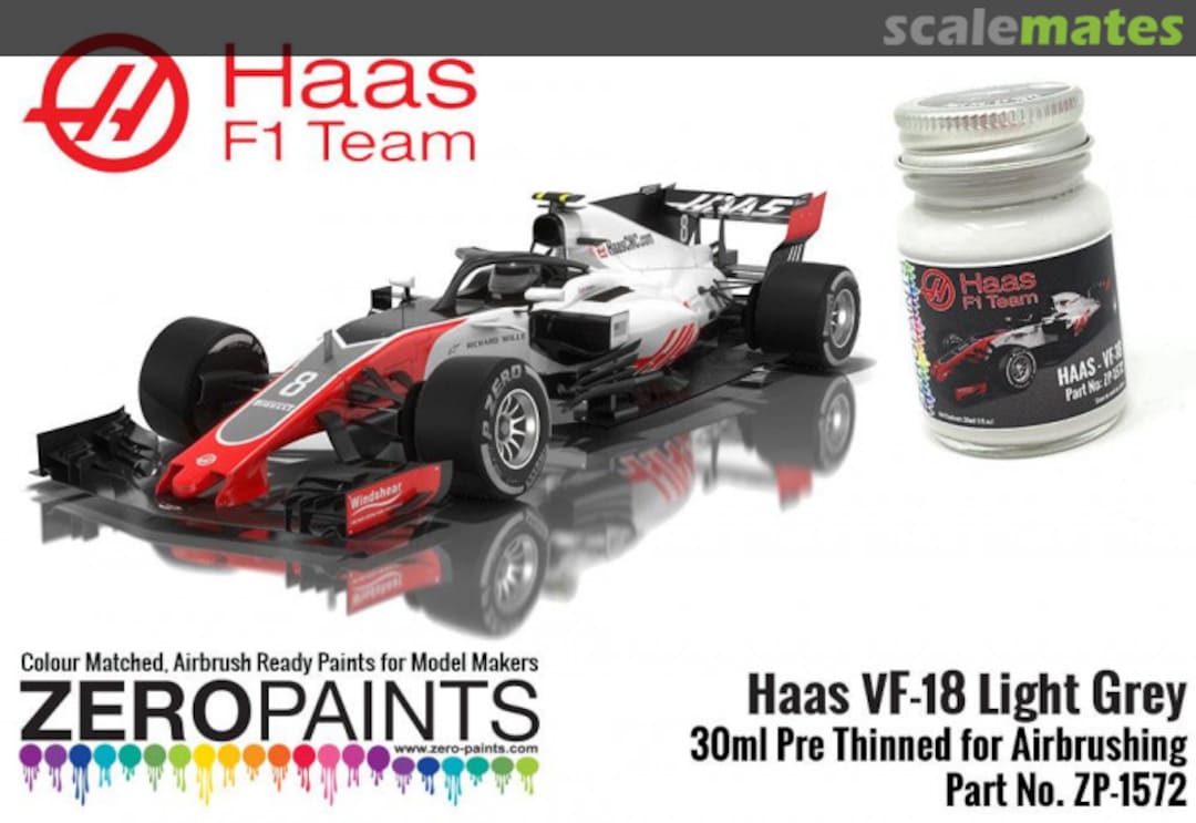 Boxart Haas VF-18 Light Grey  Zero Paints