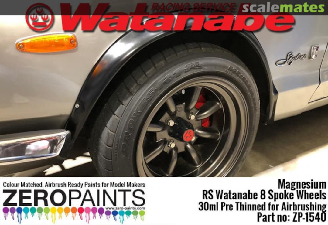 Boxart Magnesium Paint for RS Watanabe 8 Spoke Wheels  Zero Paints