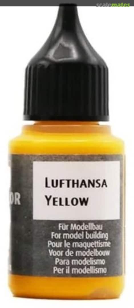 Boxart Lufthansa Yellow Revell Color Boxart Lufthansa Yellow Revell Color