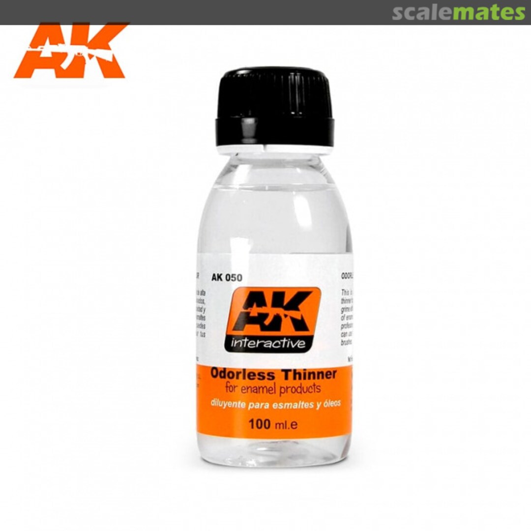 Boxart Odorless Thinner AK 050 AK Interactive