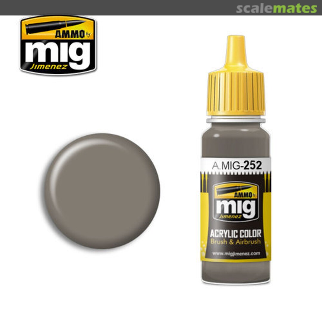 Boxart Grey Brown AMT-1  Ammo by Mig Jimenez