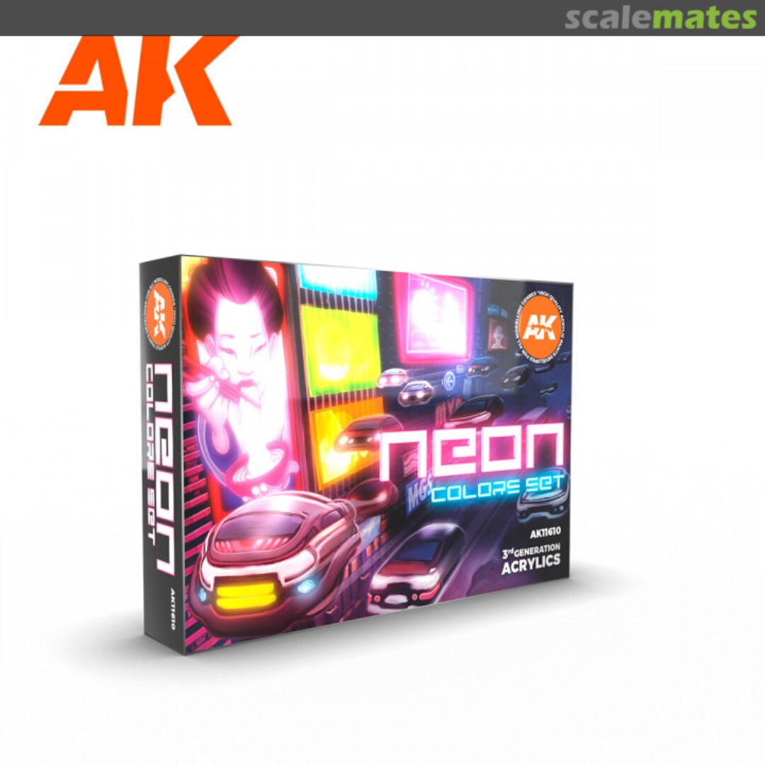Boxart Neon Colors  AK 3rd Generation