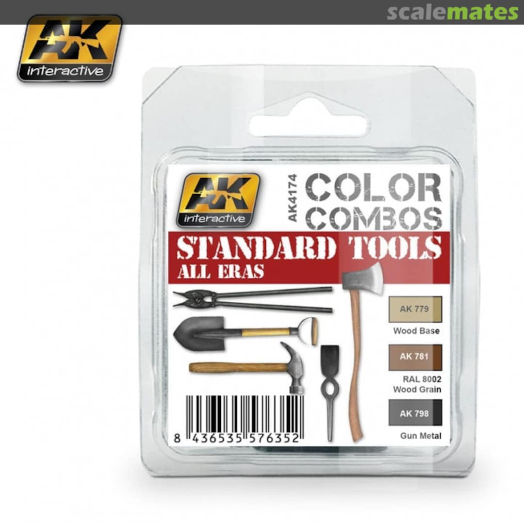 Boxart Standard Tools all Eras Color Combo AK 4174 AK Interactive
