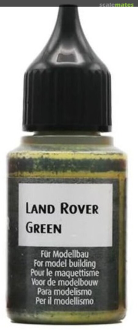 Boxart Land Rover Green Revell Color Boxart Land Rover Green Revell Color