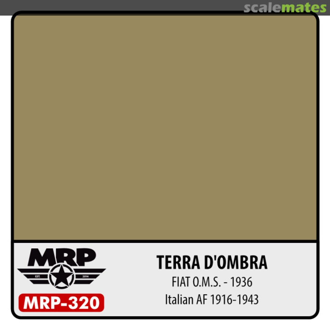 Boxart Terra D‘Ombra – Fiat O.M.S. 1936 (Italian AF 1916-43) MR.Paint Boxart Terra D‘Ombra – Fiat O.M.S. 1936 (Italian AF 1916-43) MR.Paint