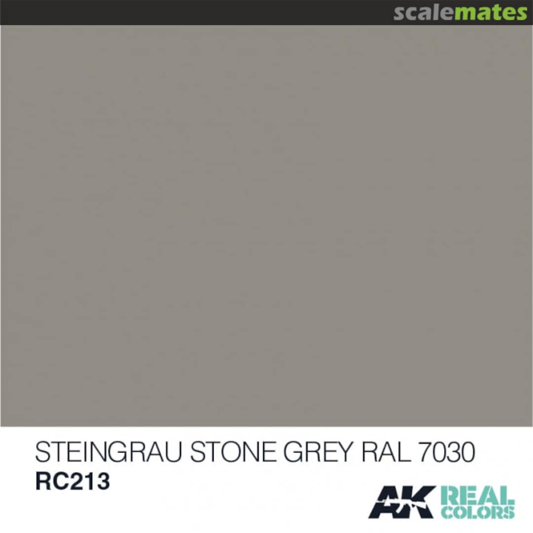 Boxart Steingrau Stone Grey RAL 7030 AK Real Colors Boxart Steingrau Stone Grey RAL 7030 AK Real Colors