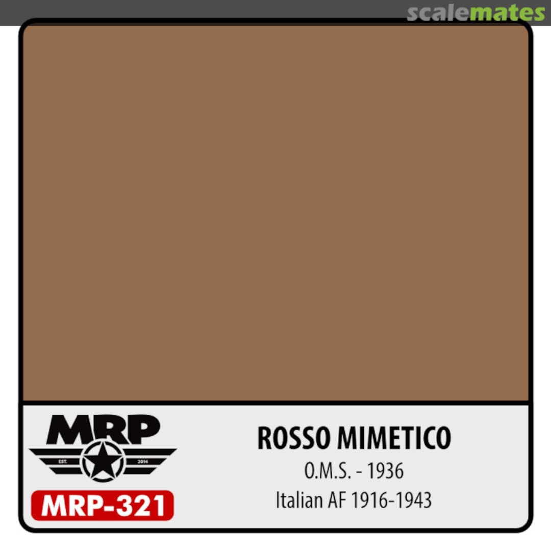 Boxart Rosso Mimetico – O.M.S. 1936 (Italian AF 1916-43) MR.Paint Boxart Rosso Mimetico – O.M.S. 1936 (Italian AF 1916-43) MR.Paint