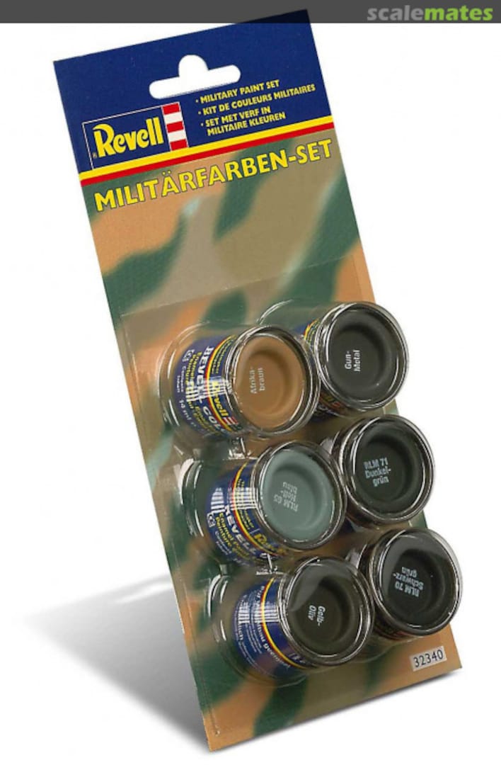 Boxart Email Color - Military Colour Set  Revell Color