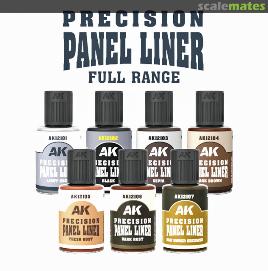 Boxart PRECISION PANEL LINER (enamel wash) AK12100 AK Interactive