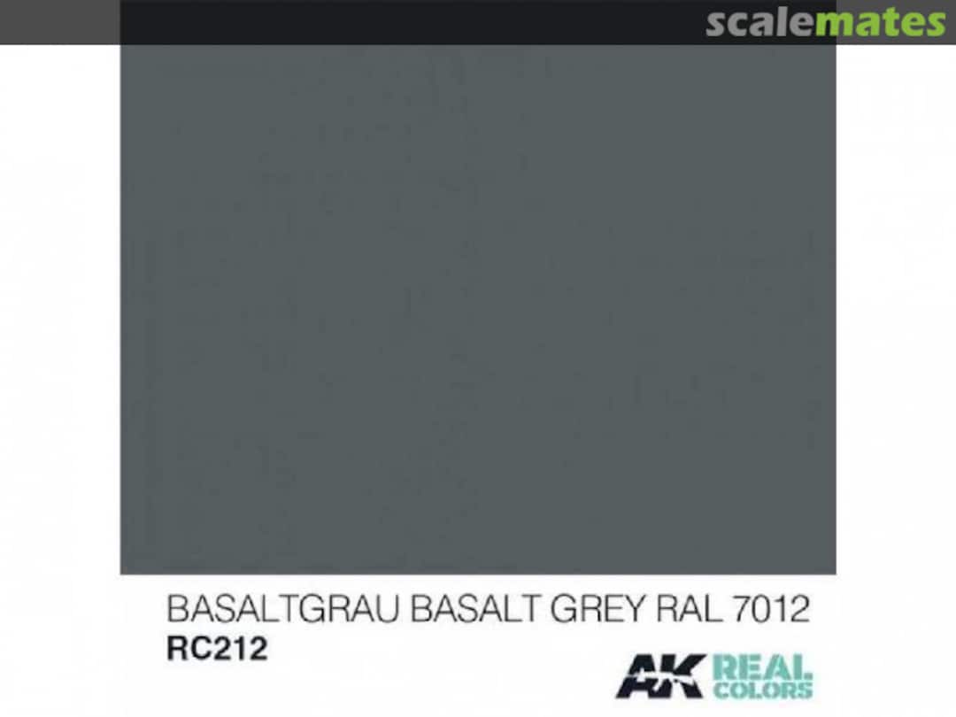 Boxart Basalt grau Basalt Grey RAL 7012 AK Real Colors Boxart Basalt grau Basalt Grey RAL 7012 AK Real Colors