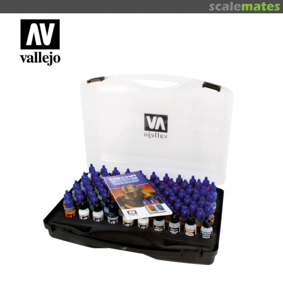 Boxart Mecha Color Case  Vallejo Mecha Colors