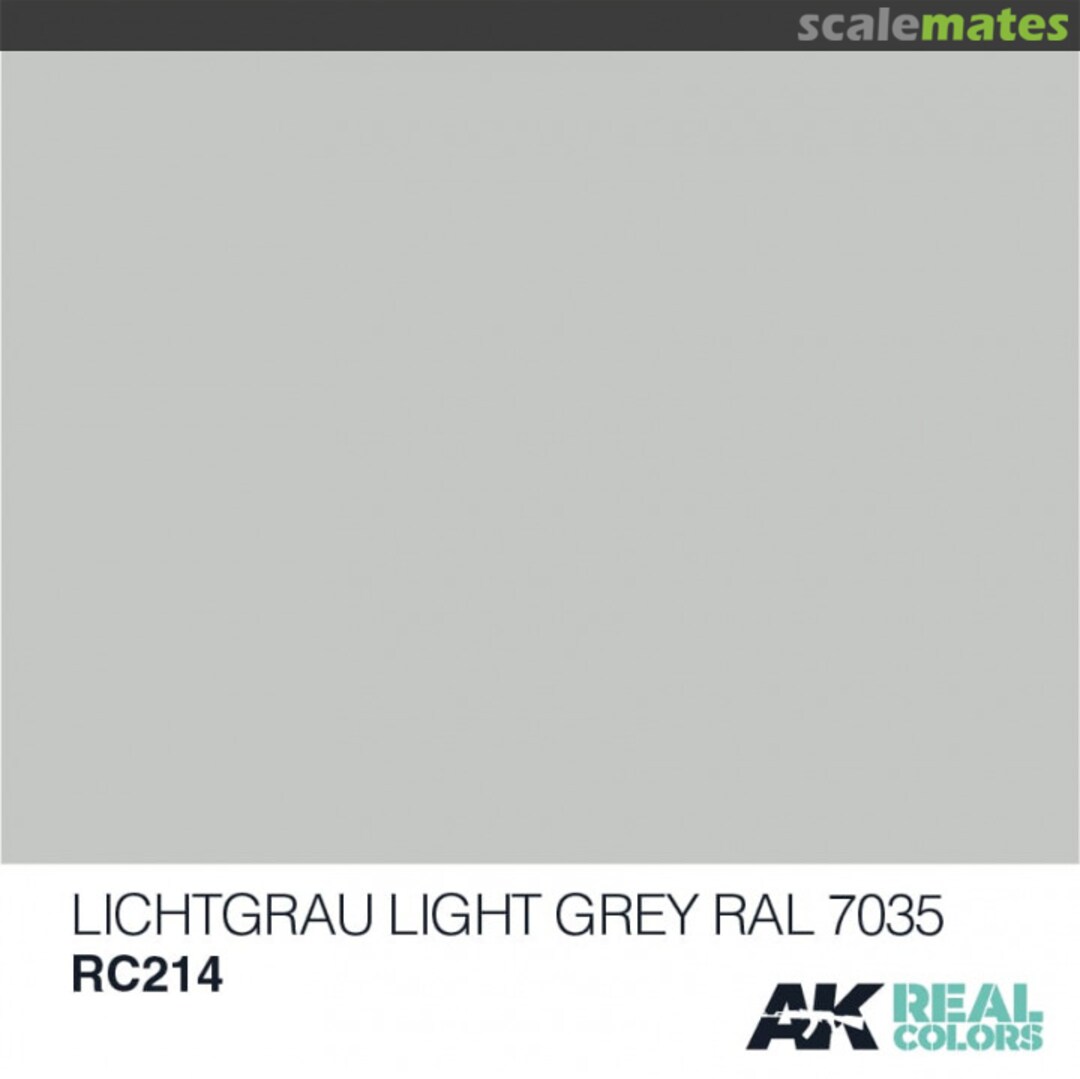Boxart Lichtgrau Light Grey RAL 7035  AK Real Colors