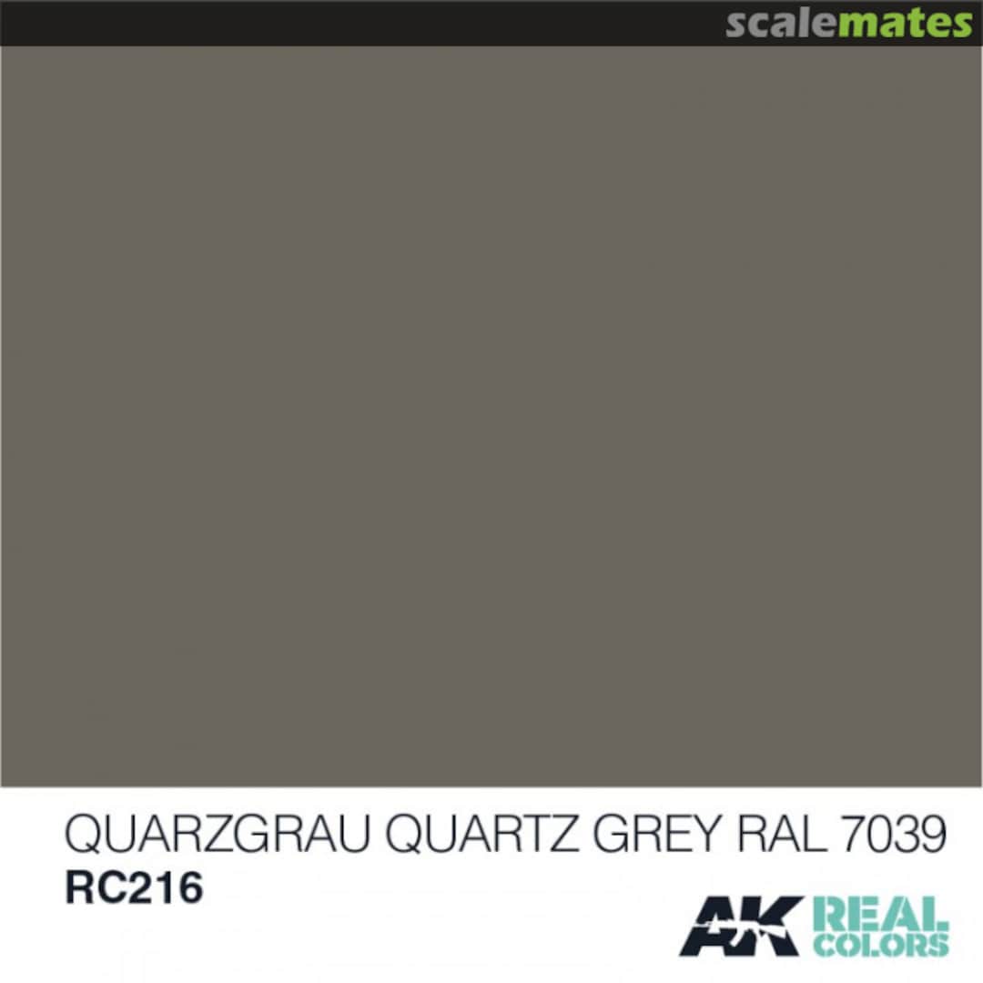 Boxart Quarzgrau Quartz Grey RAL 7039 AK Real Colors Boxart Quarzgrau Quartz Grey RAL 7039 AK Real Colors