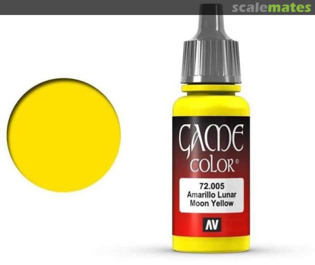 Boxart Moon Yellow  Vallejo Game Color