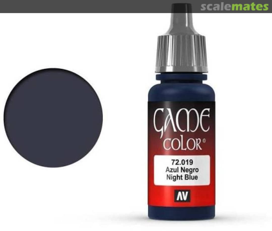 Boxart Night Blue Vallejo Game Color Boxart Night Blue Vallejo Game Color